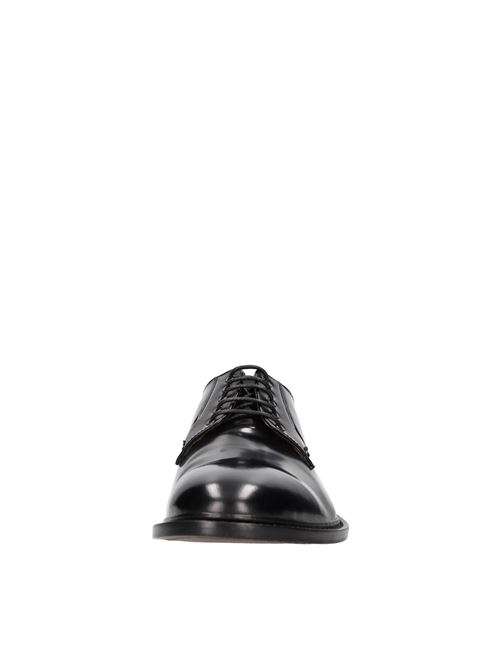Stringate in pelle HAL SHOES | 6E6640 PELL BRUSHOFFNERO